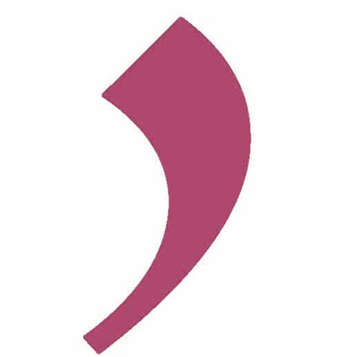 Cousin's Mauve Apostrophe Logo Cannabis Consulting